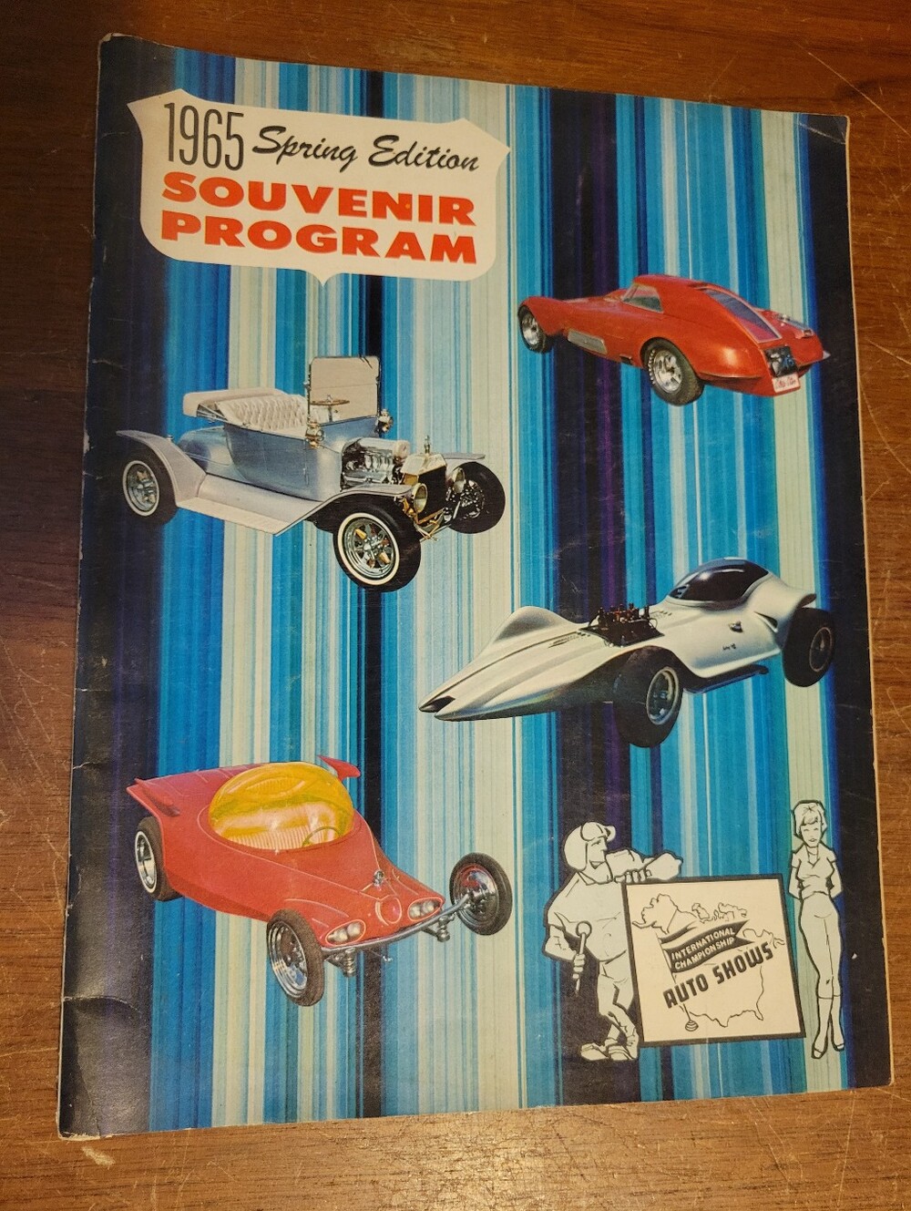 vintage 1965 Spring Edition Souvenir Program for the International Championship